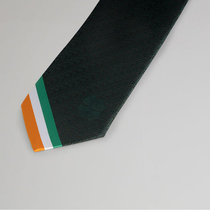 Celtic Textured Tricolour Tie