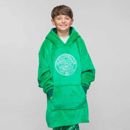 Celtic Junior Crest Fleece Hoodie