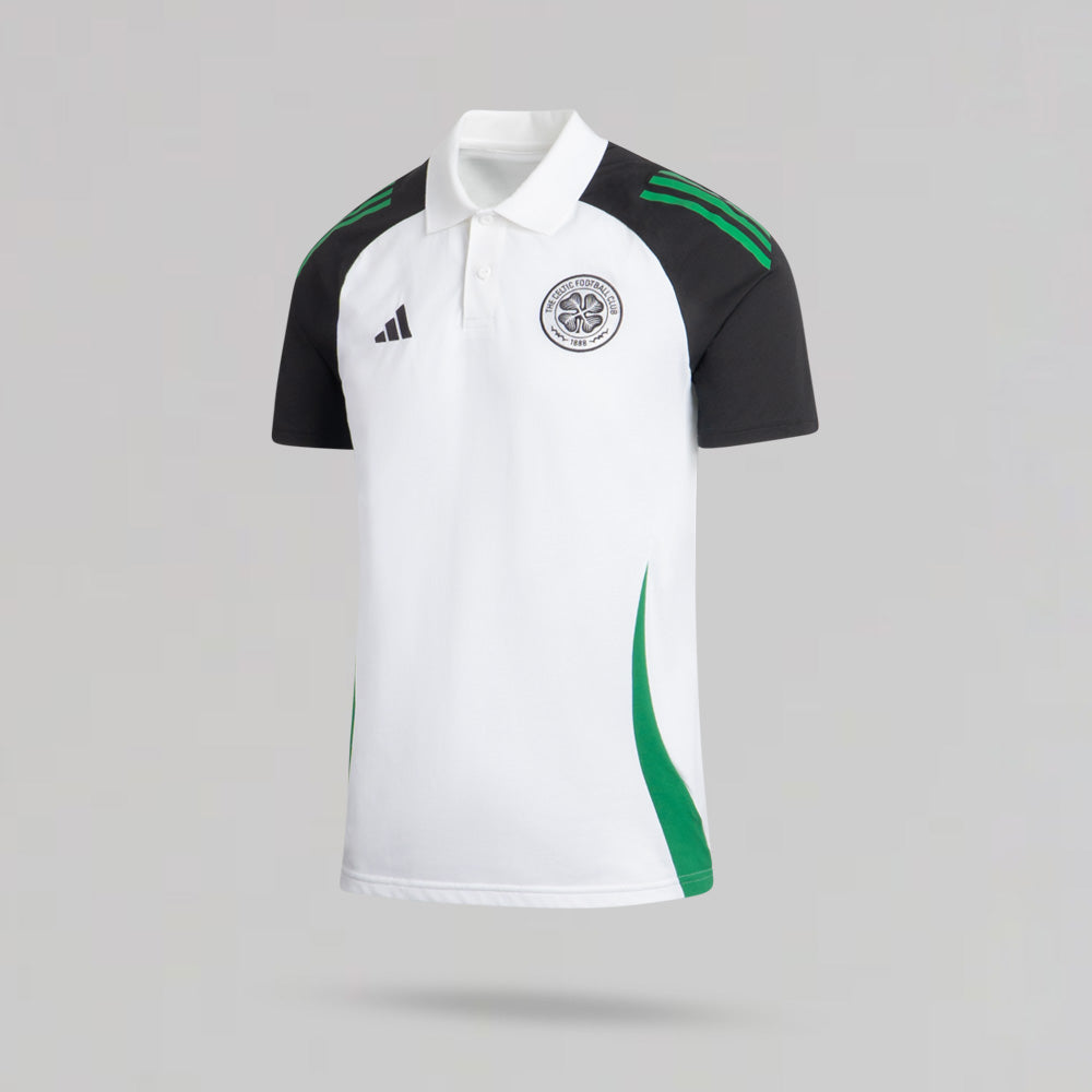 adidas Celtic 2024/25 White Training Polo