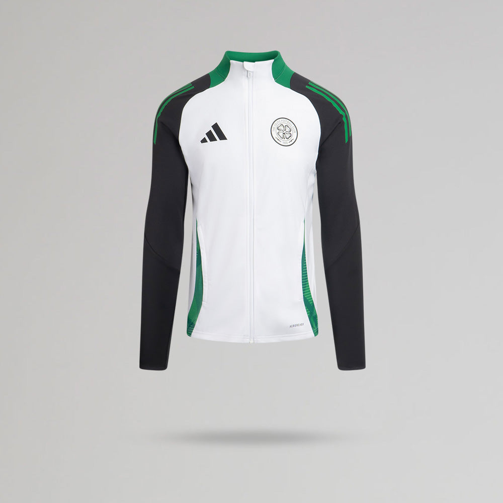 adidas Celtic 2024/25 Junior White Track Jacket