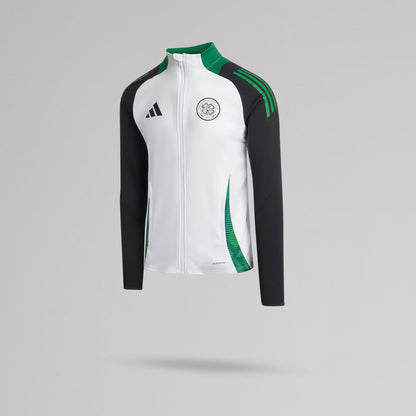 adidas Celtic 2024/25 Junior White Track Jacket