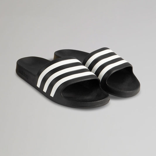 adidas Black and White Slider
