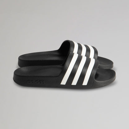 adidas Black and White Slider