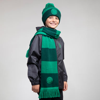 Celtic Junior Beanie and Scarf Set