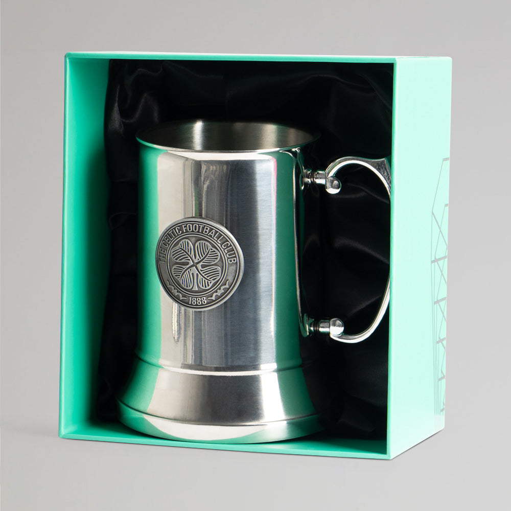 Celtic Stainless Steel Crest Tankard