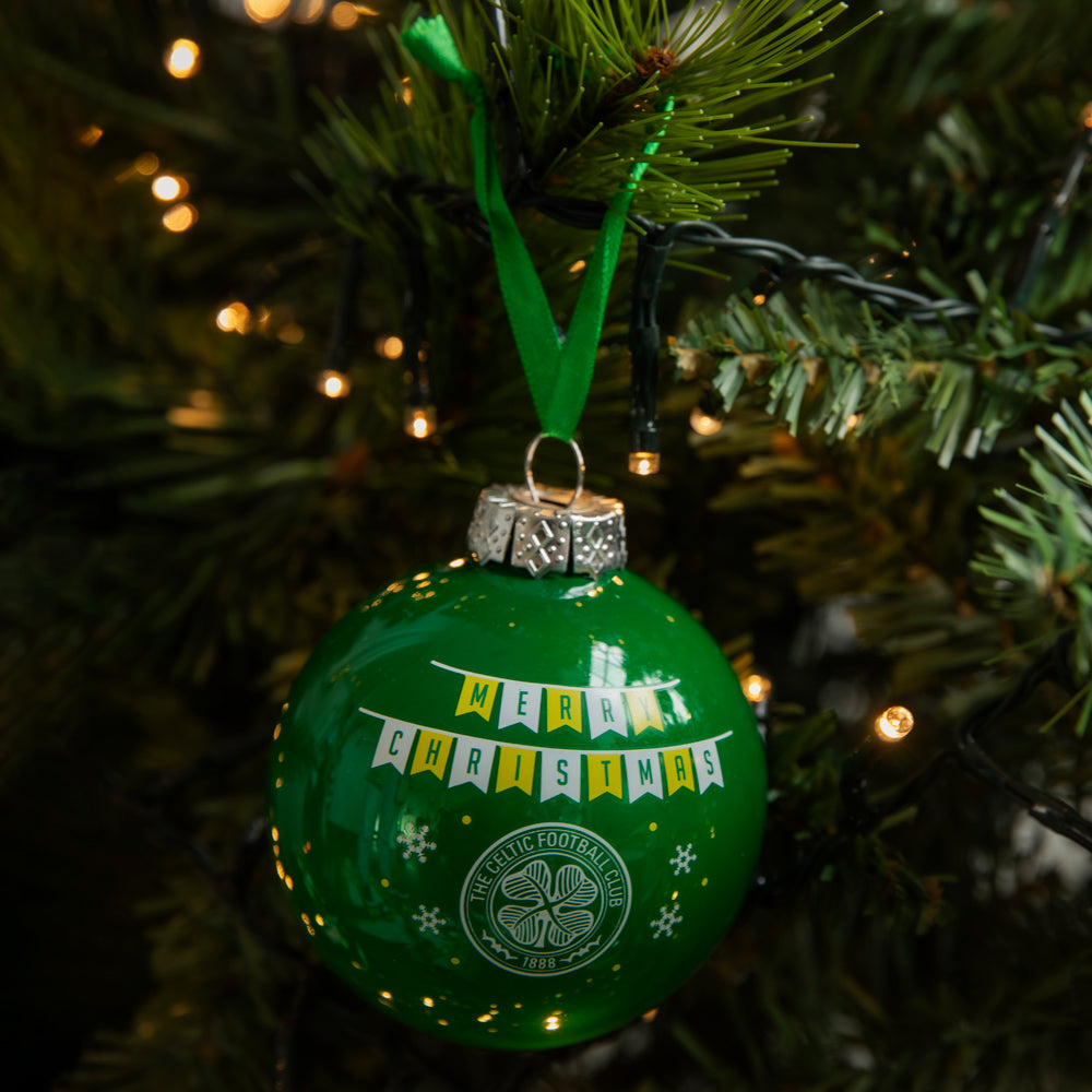 Celtic Christmas Bunting Bauble