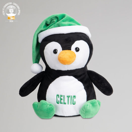 Celtic Christmas Penguin Plush