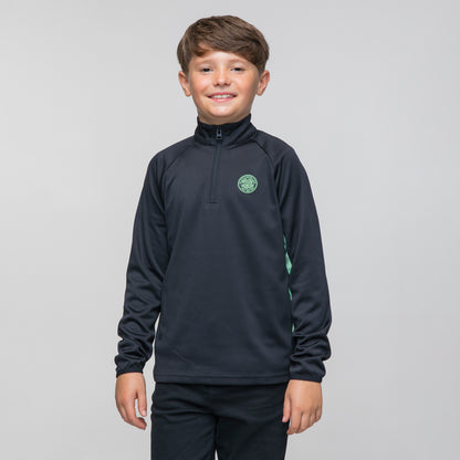 Celtic Junior Crest Quarter Zip