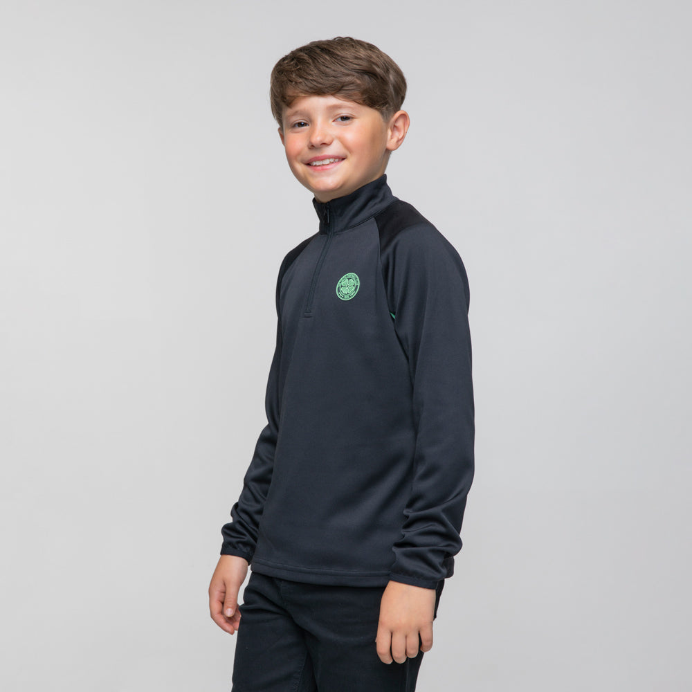 Celtic Junior Crest Quarter Zip