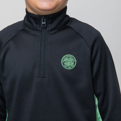 Celtic Junior Crest Quarter Zip