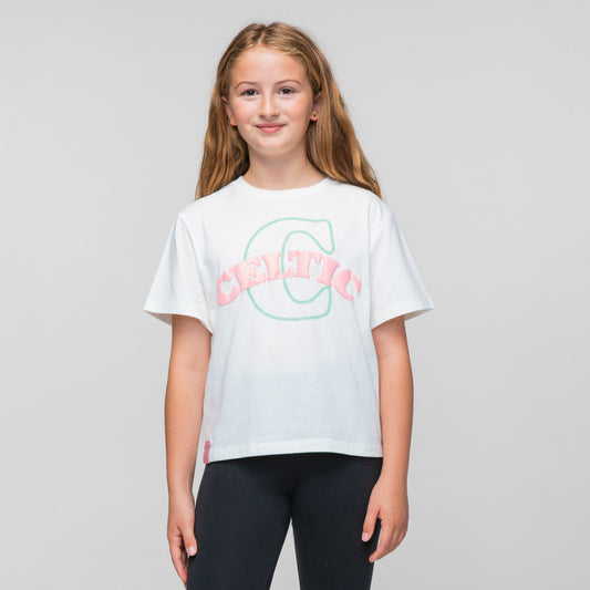 Celtic Junior White T-Shirt