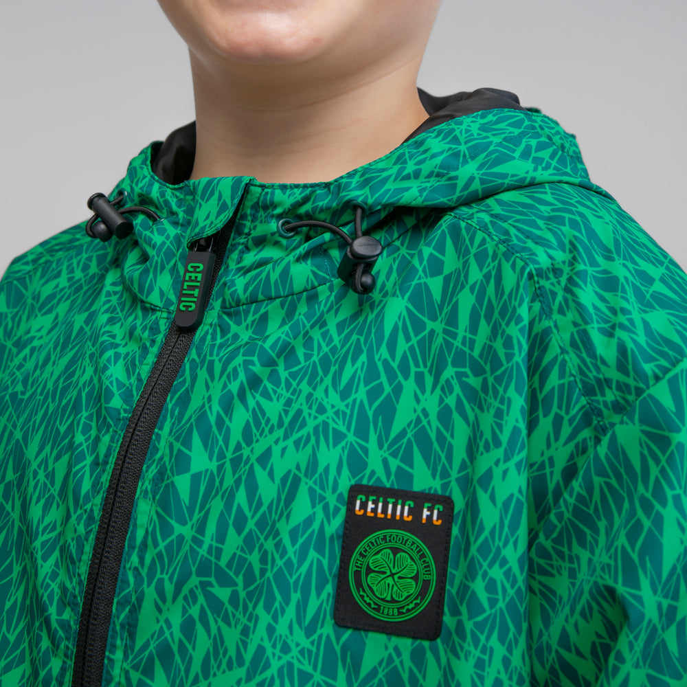 Celtic Junior Crest Shower Jacket