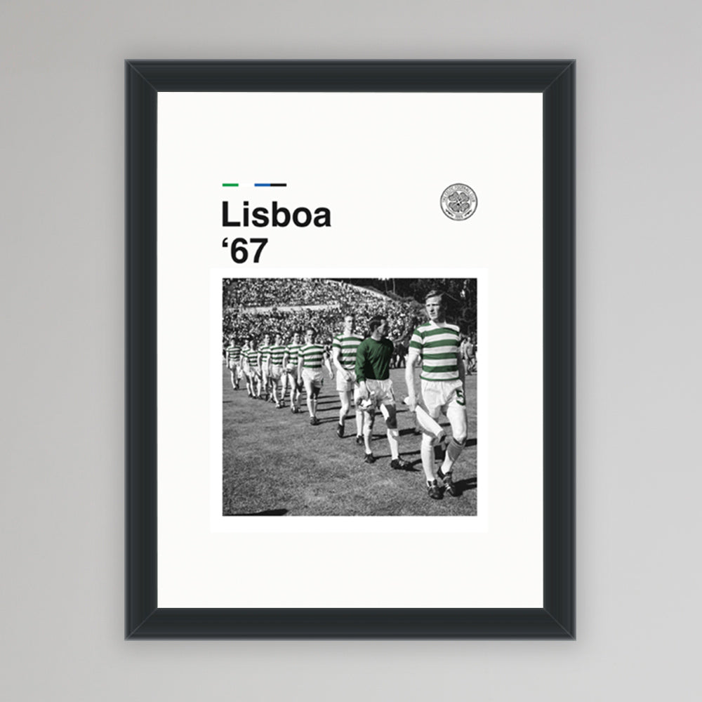 Celtic Lisbon Walk Out Print