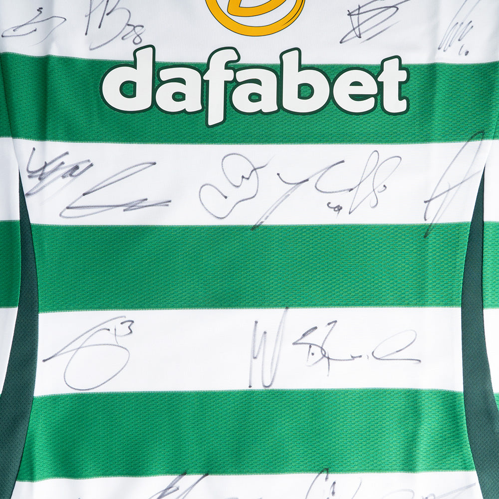 Celtic 2024/25 Team Signed Home Shirt