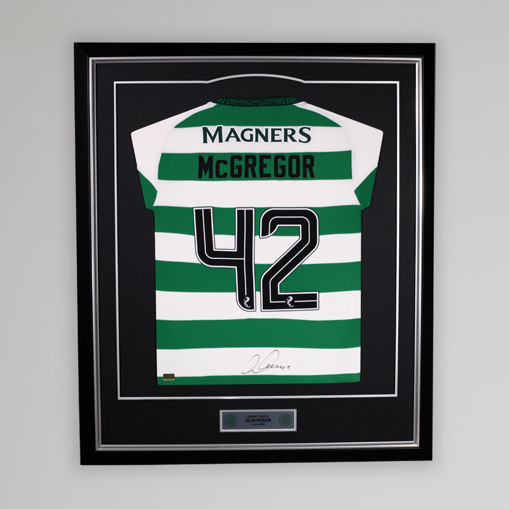 Celtic 24/25 Callum McGregor Framed Signed Shirt