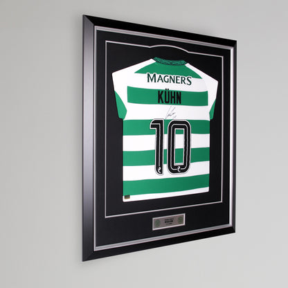 Celtic 24/25 Nicolas Kuhn Framed Signed Shirt