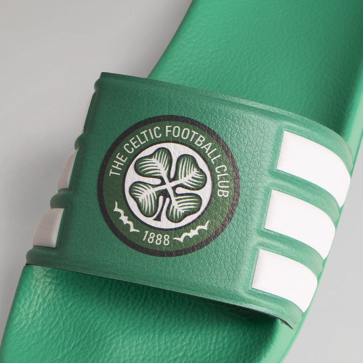 adidas Celtic Performance Green Sliders