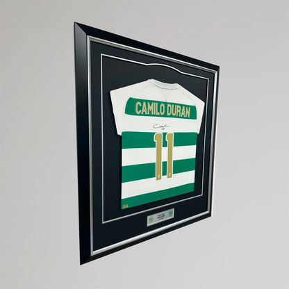 Celtic 2026/27 Camilo Duran Signed Framed Shirt