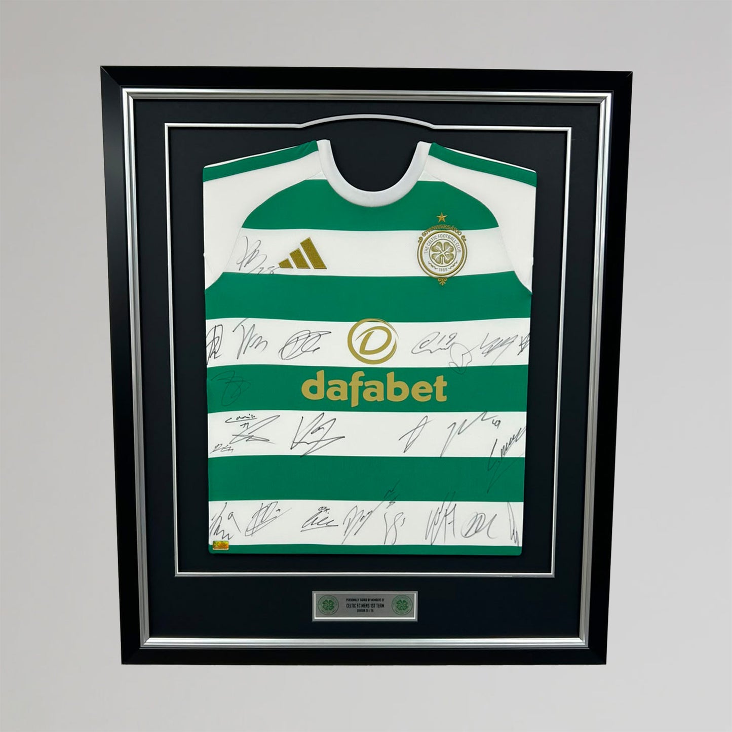 Celtic 2026/27 First Team Signed Framed Shirt