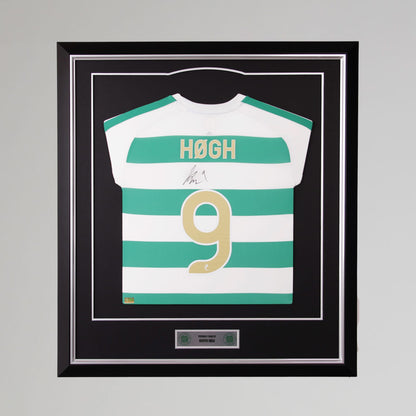 Celtic 2026/27 Kasper Høgh Signed Framed Shirt