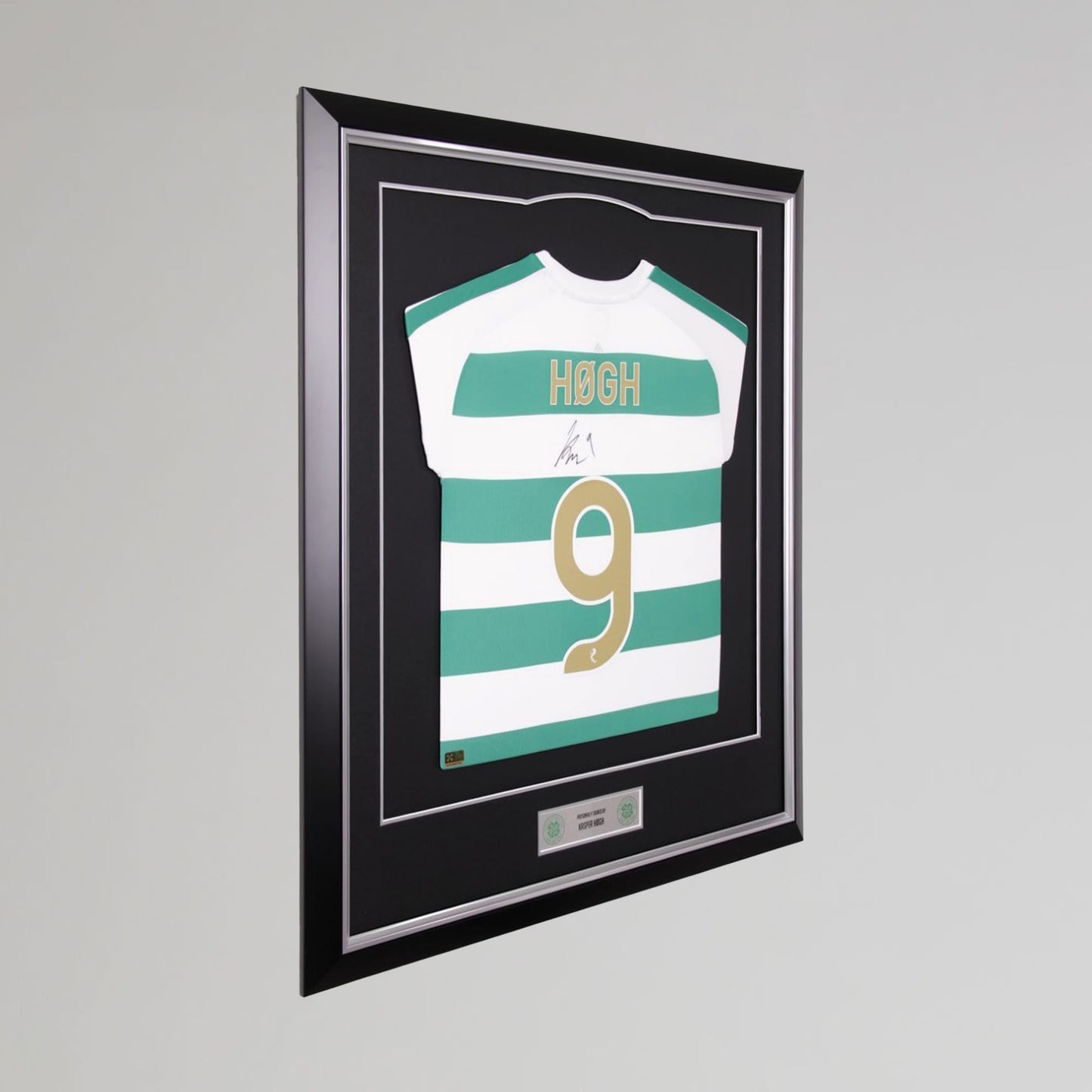 Celtic 2026/27 Kasper Høgh Signed Framed Shirt