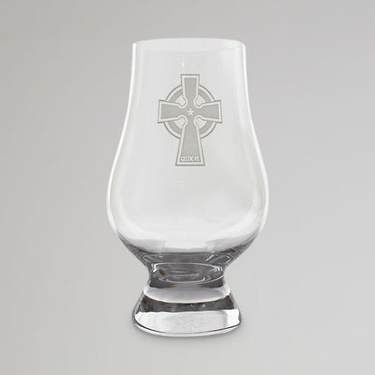 Celtic Cross Glencairn Glass