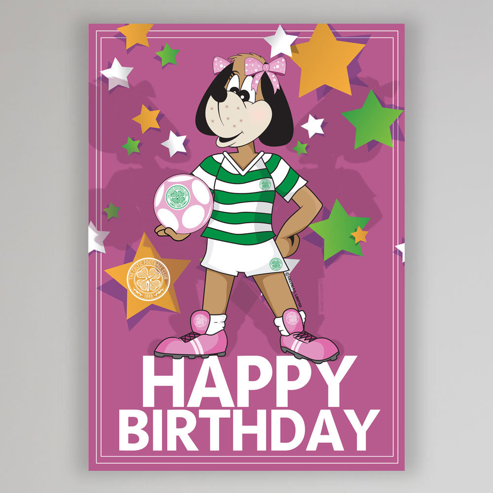셀틱 헤일리 생일 축하 카드