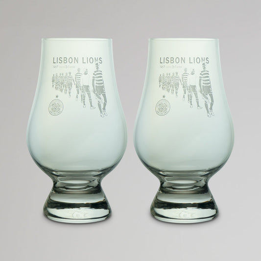 Celtic Lisbon Lions Walkout Set of 2 Glasses
