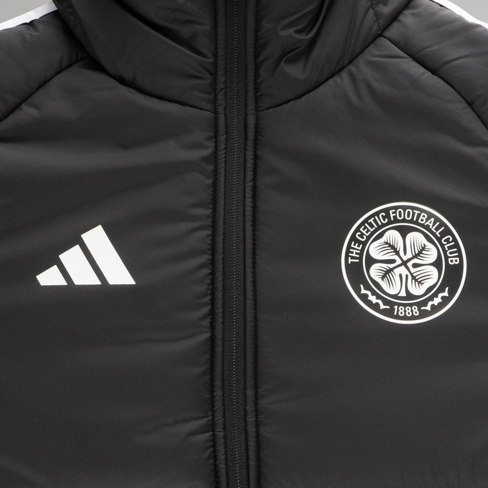 adidas Celtic 2024/25 Black Long Coat – Official Celtic Store
