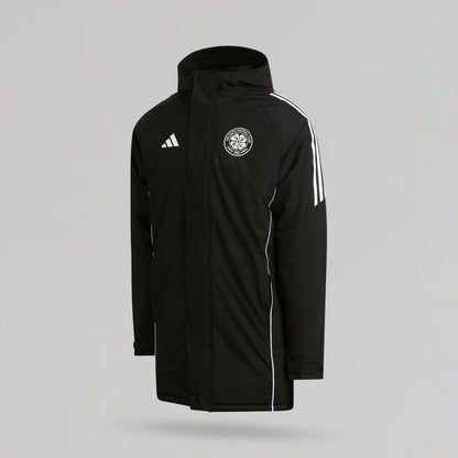 adidas Celtic 2024/25 Black Parka Jacket