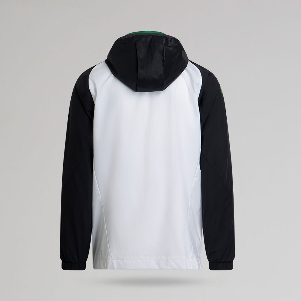 adidas Celtic 2024/25 White All Weather Jacket