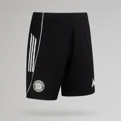 adidas Celtic 2025/26 Black and Grey Training Shorts