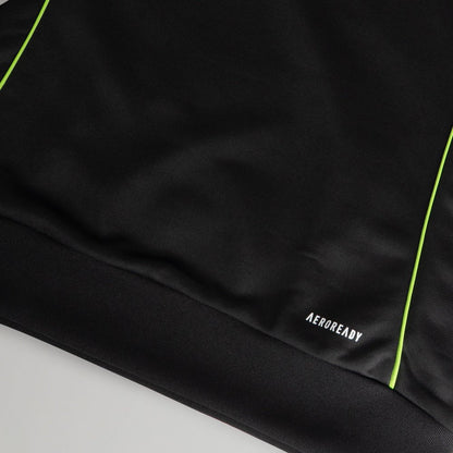 adidas Celtic 2025/26 Black and Neon Green Training Hoodie