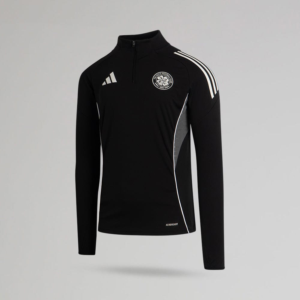 adidas Celtic 2025/26 Black and White Training Top