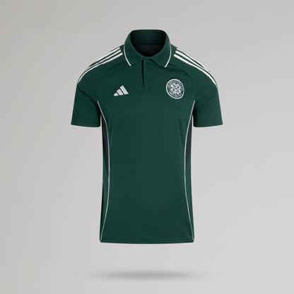 adidas Celtic 2025/26 Dark Green Training Polo Shirt