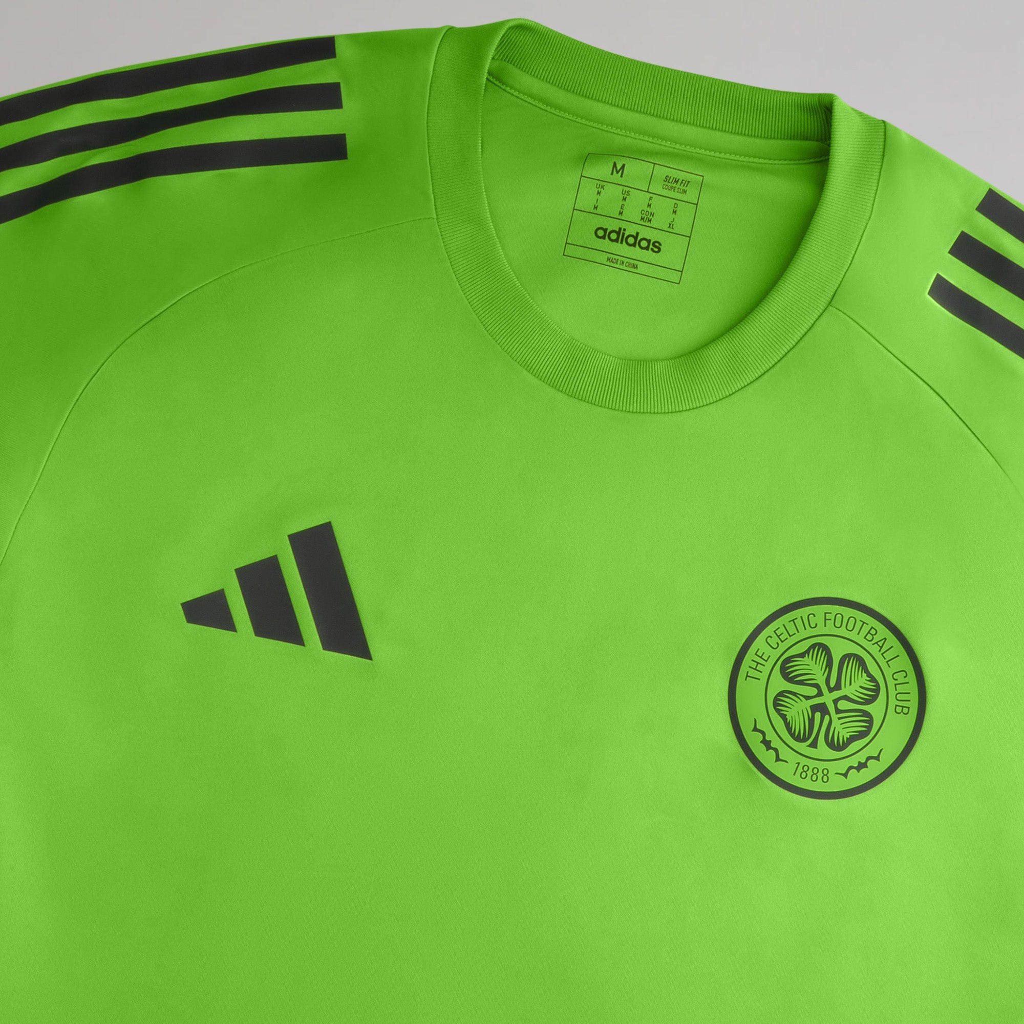 adidas Celtic Junior 2025/26 Green and Black Training Jersey