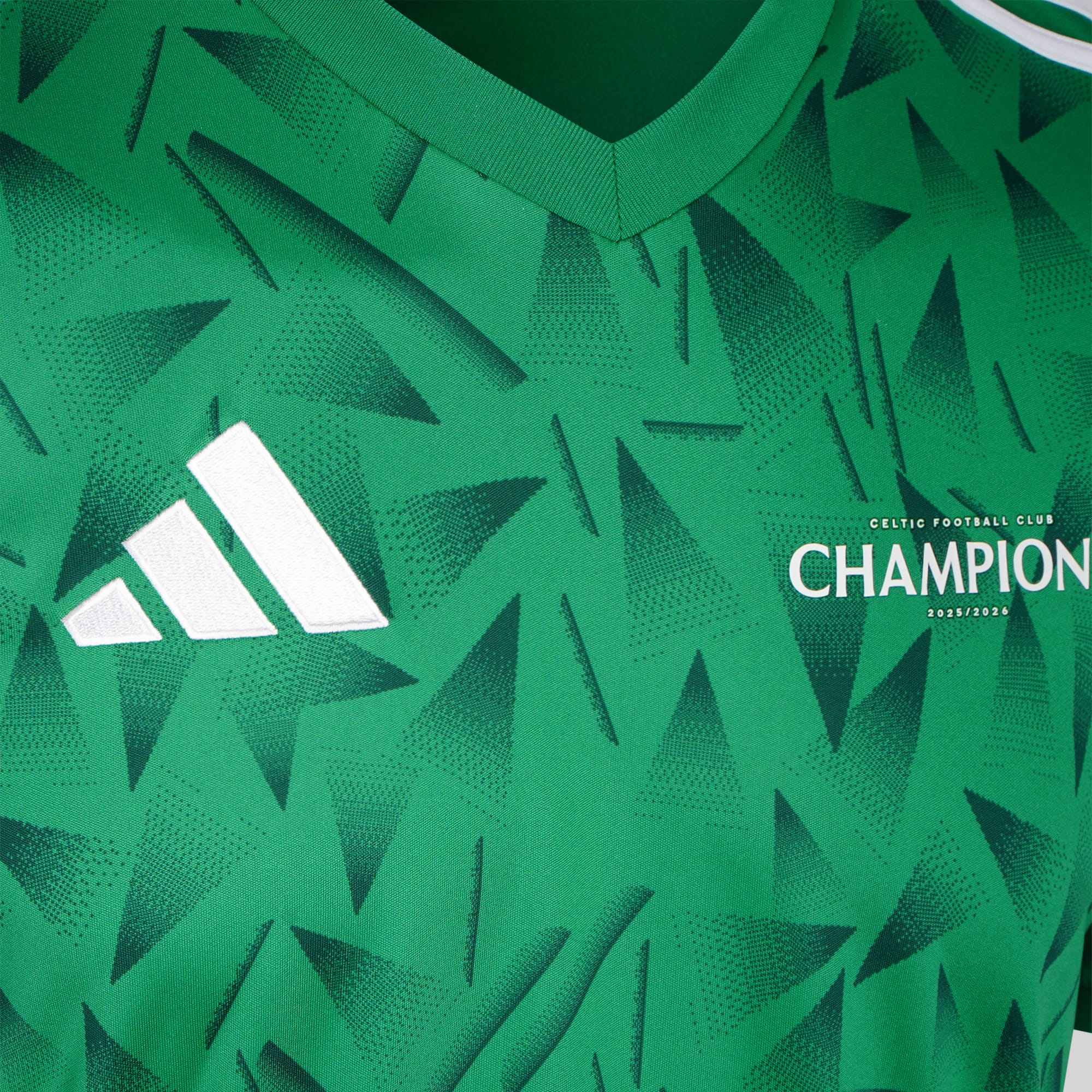 adidas Celtic 2025/26 Junior Champions Green Jersey – Official