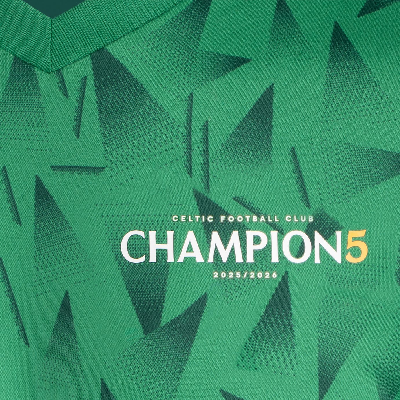 adidas Celtic 2025/26 Junior Champions Green Jersey