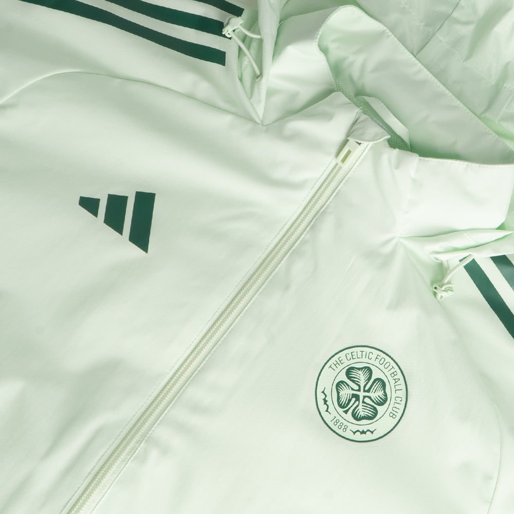 adidas Celtic 2025/26 Mint Green All Weather Jacket – Official