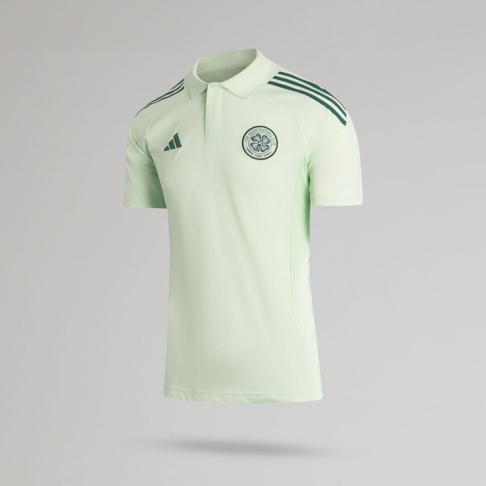 adidas Celtic 2025/26 Mint Green Training Polo Shirt – Official