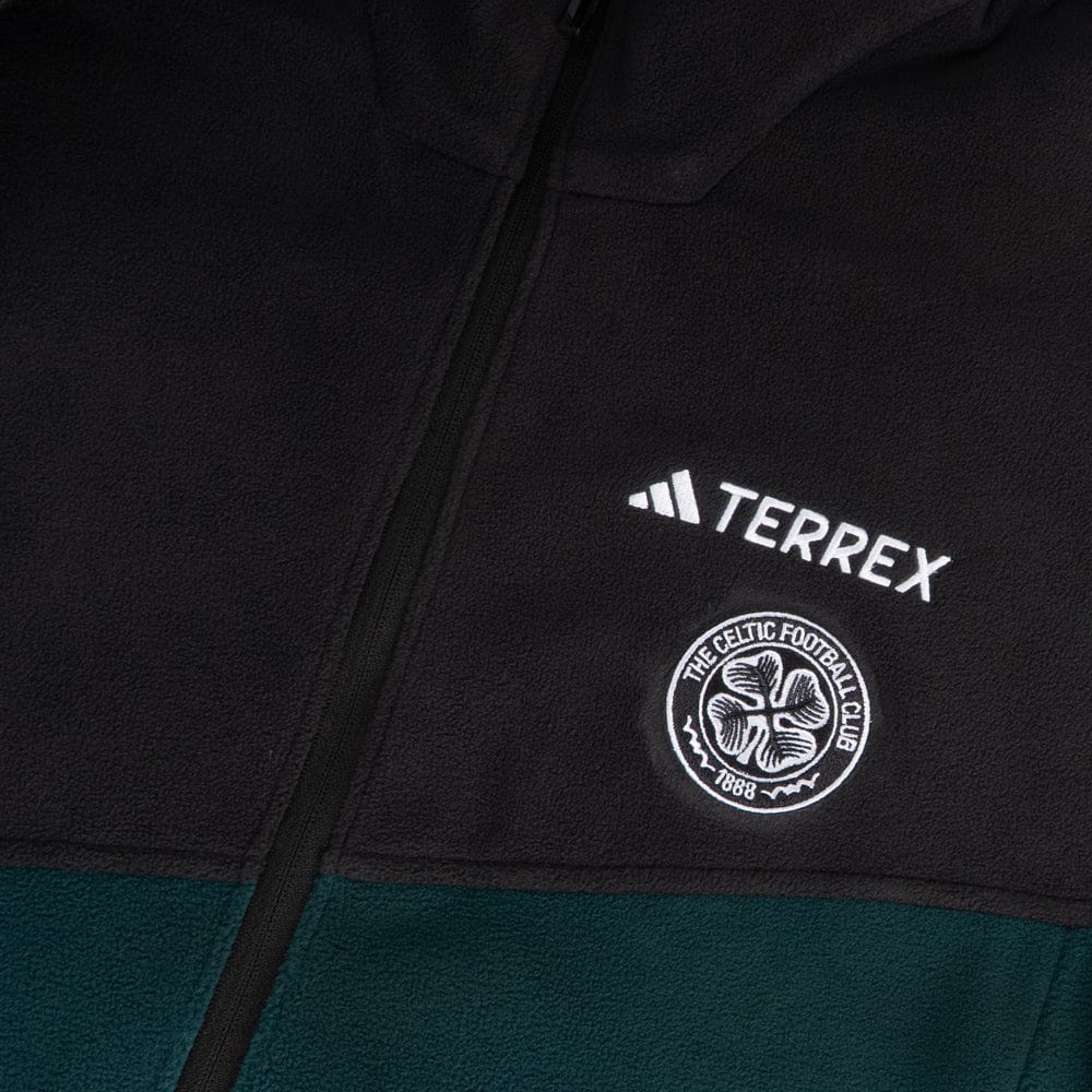 adidas Celtic 2025/26 Terrex Dark Green Fleece – Official Celtic Store