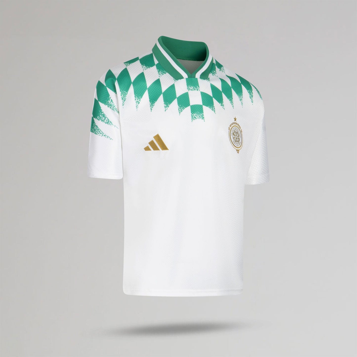 adidas Celtic 2026/27 Stadium Pack White Jacquard Jersey