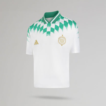 adidas Celtic 2026/27 Stadium Pack White Jacquard Jersey