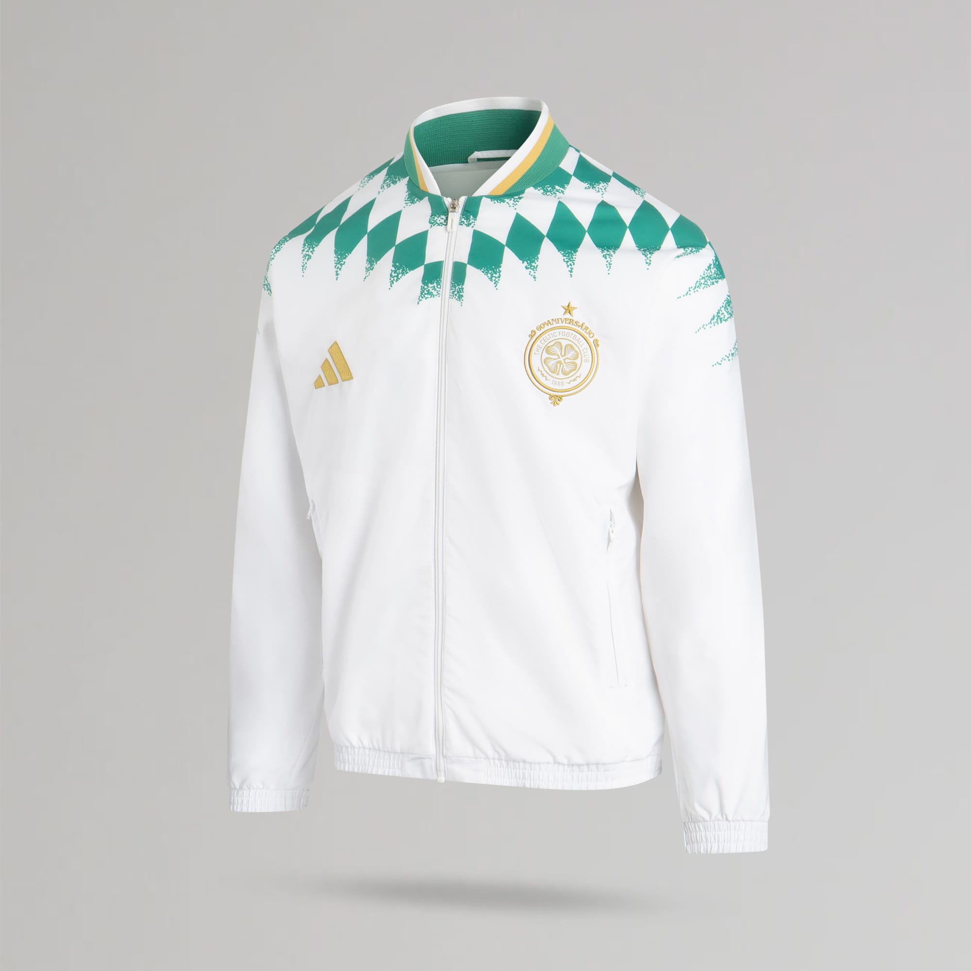 adidas Celtic 2026/27 Stadium Pack White Track Jacket – Official