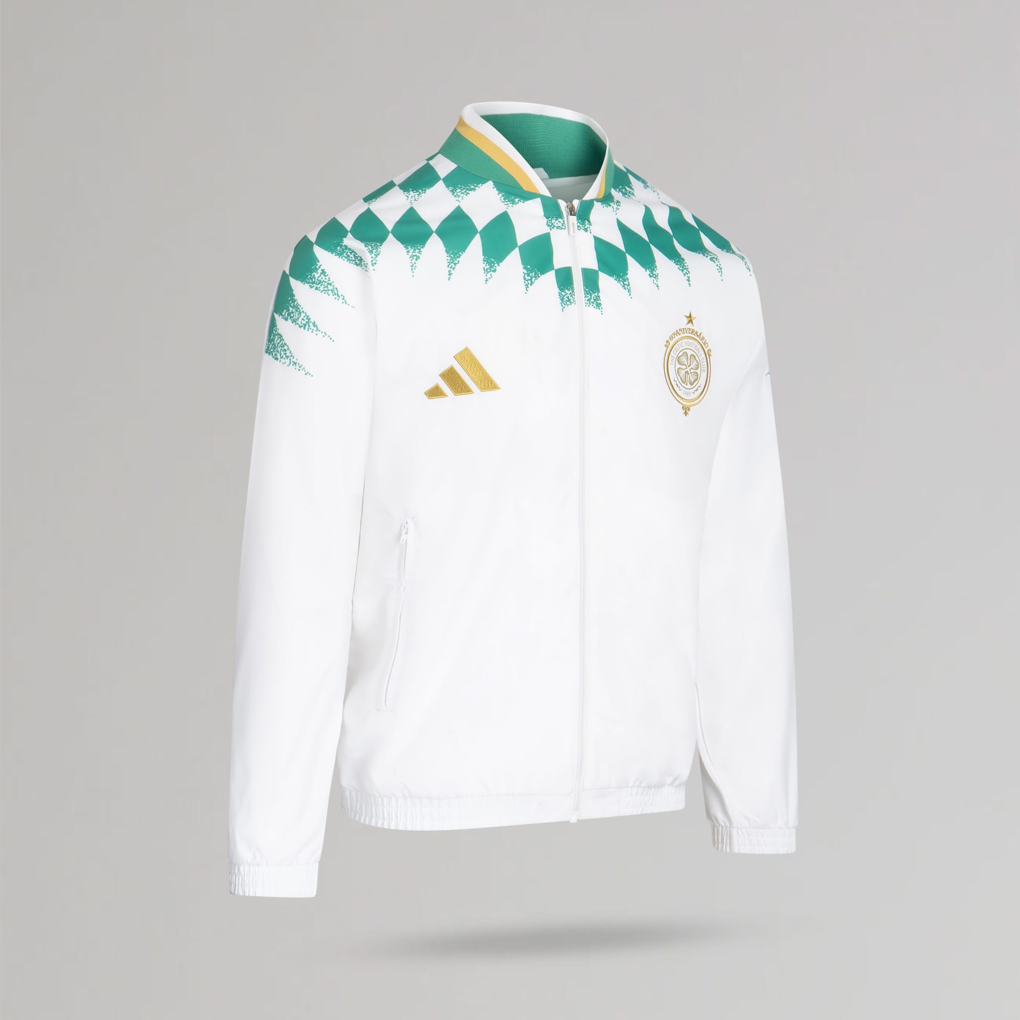 adidas Celtic 2026/27 Stadium Pack White Track Jacket – Official