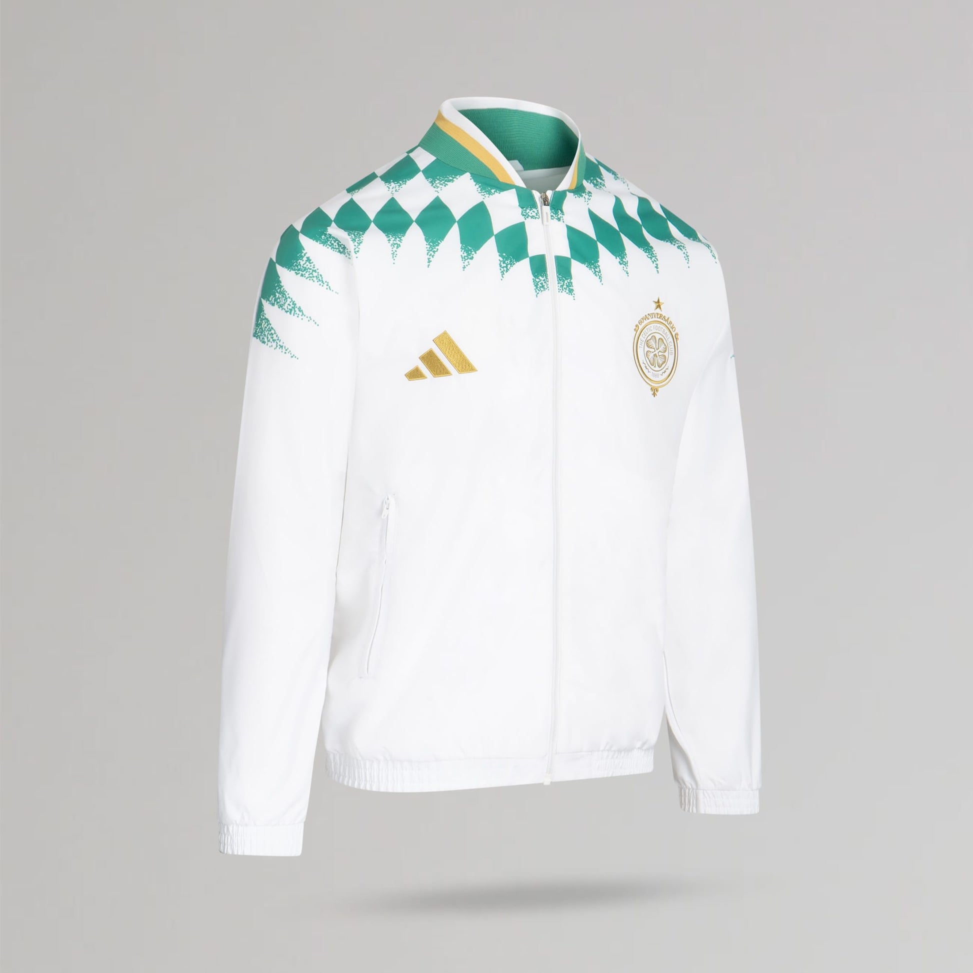 adidas Celtic 2026/27 Stadium Pack White Track Jacket