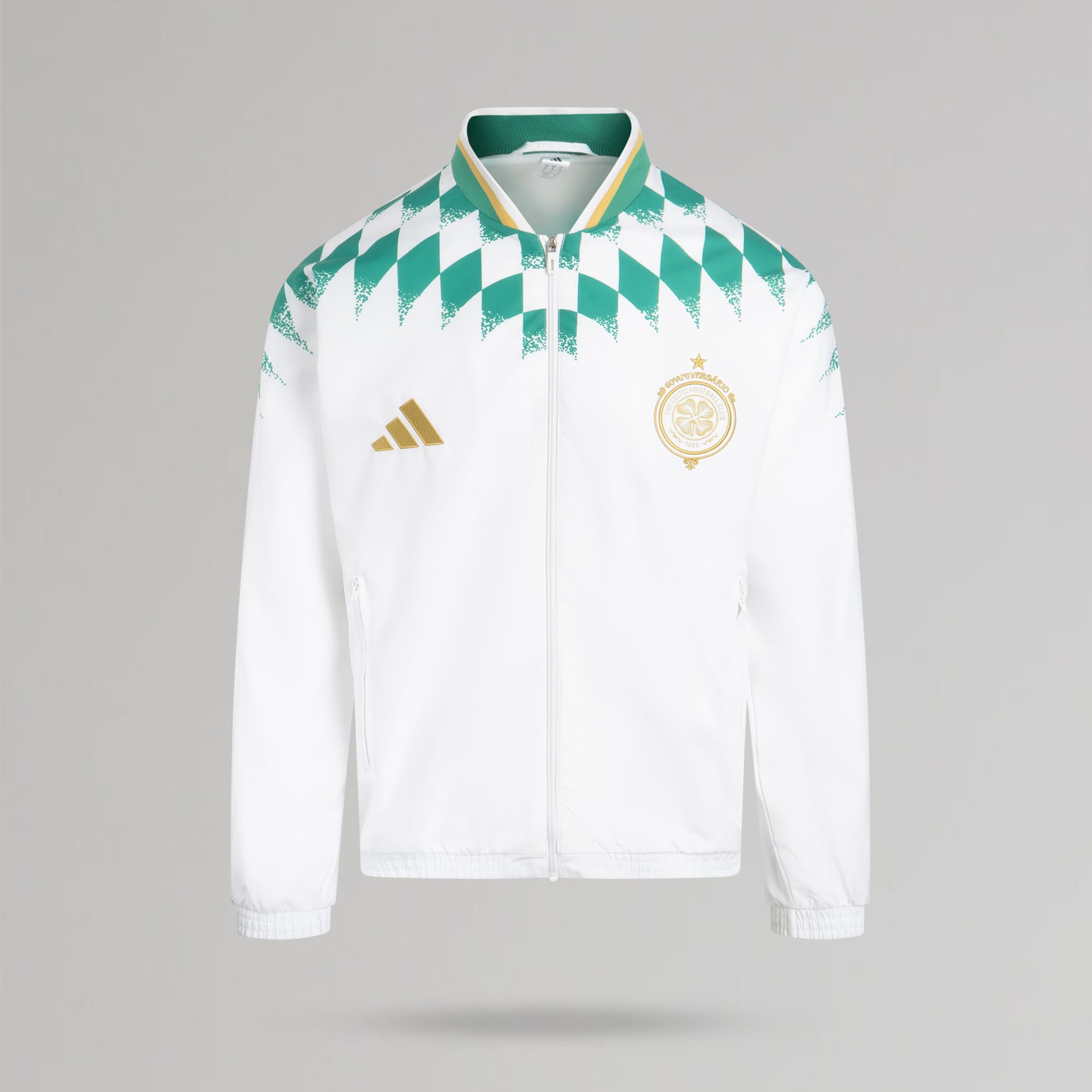 adidas Celtic 2026/27 Stadium Pack White Track Jacket – Official