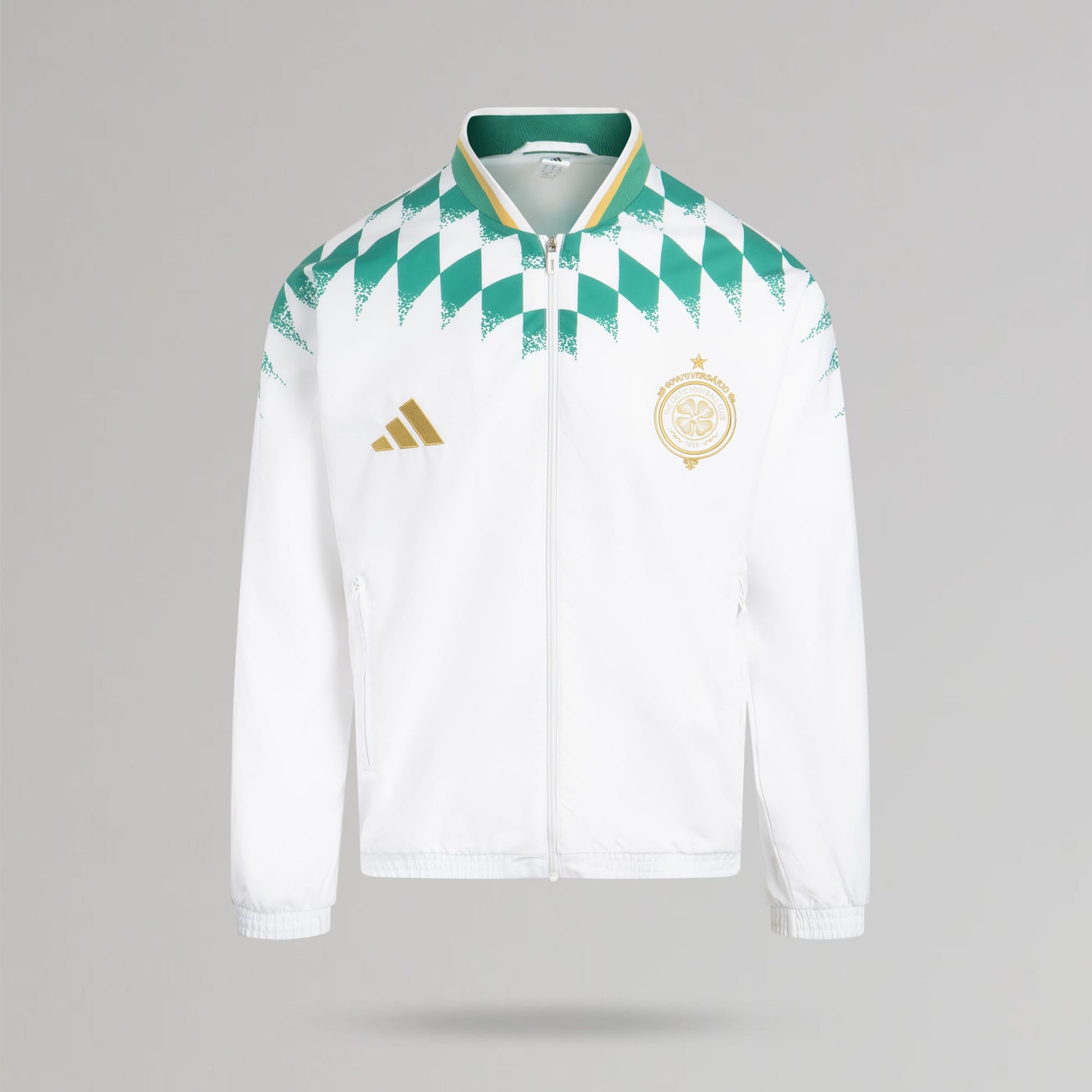 adidas Celtic 2026/27 Stadium Pack White Track Jacket