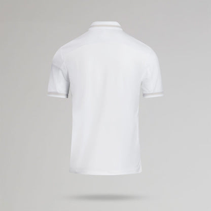 adidas Celtic Golf Beyond The Course Vent Twistknit White Polo Shirt