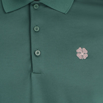 adidas Celtic Golf Core Performance Dark Green Polo Shirt